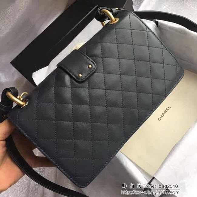 香奈兒CHANEL 57577 2018秋冬新款肩背小挎包正品打版DSC1707